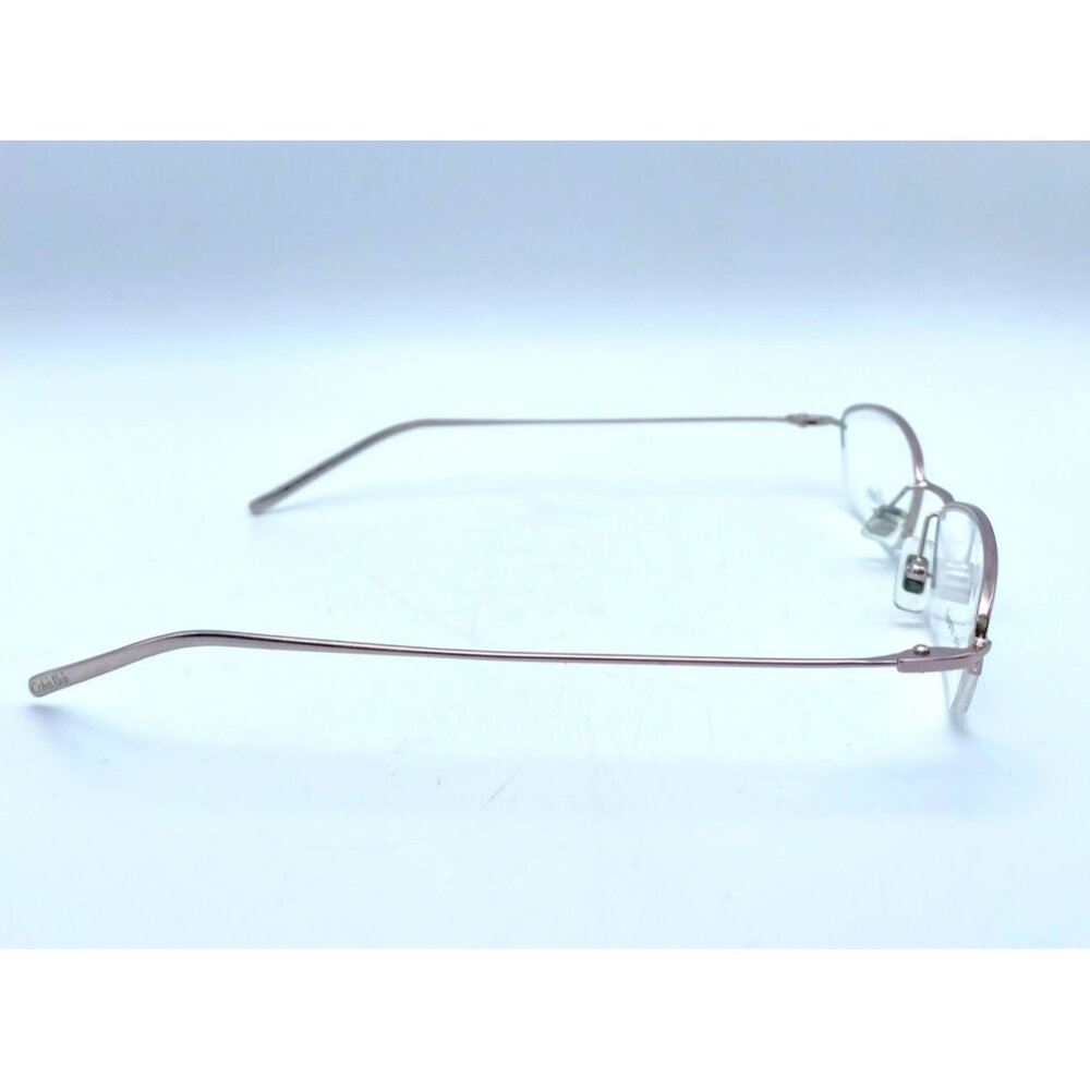 Calvin Klein Eyeglasses Glass Frames Metal Silver Italy 135 441 596 MSRP $199 - Picture 2 of 7